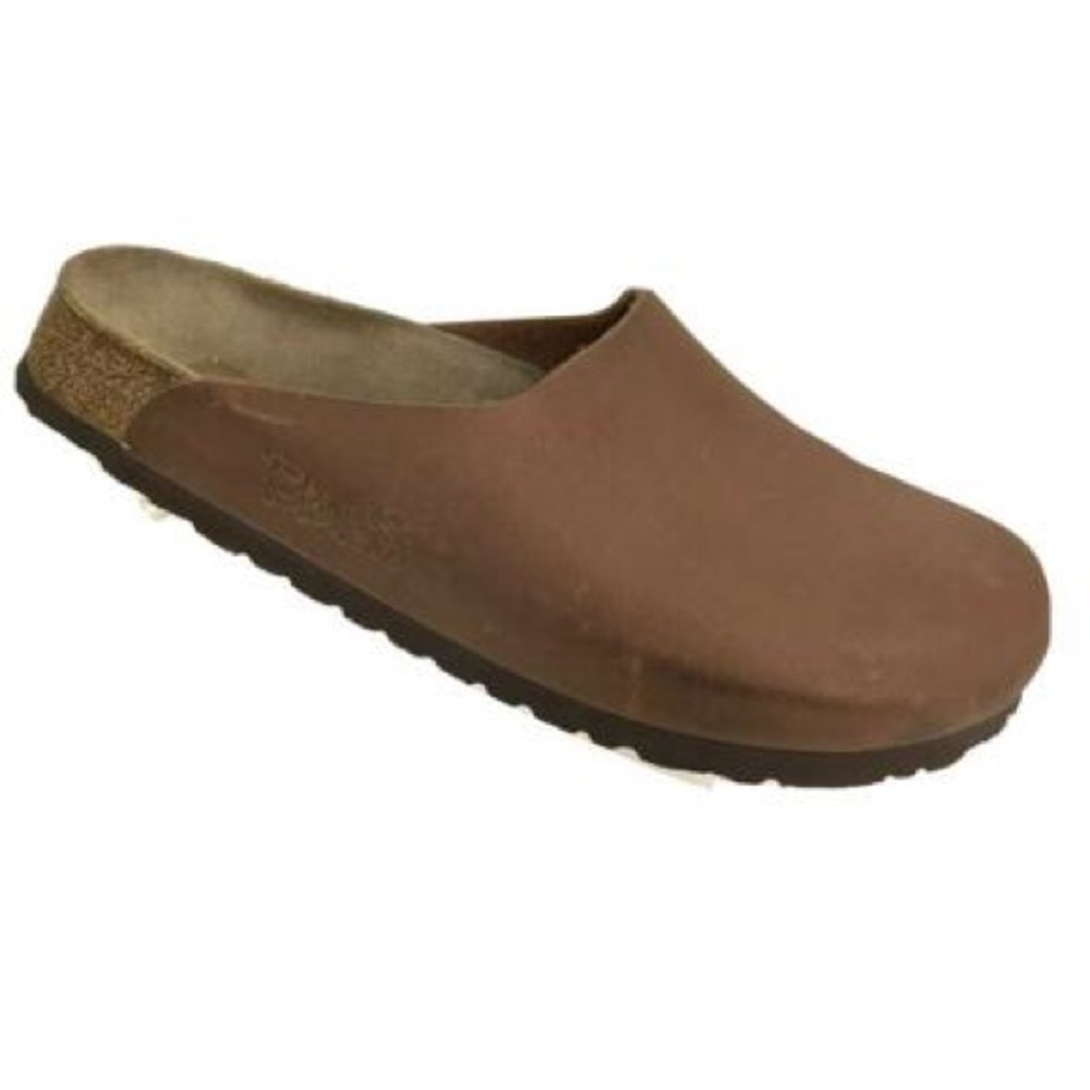 Birkenstock Brown Slide On Clogs Size 8/8.5 NWOT
